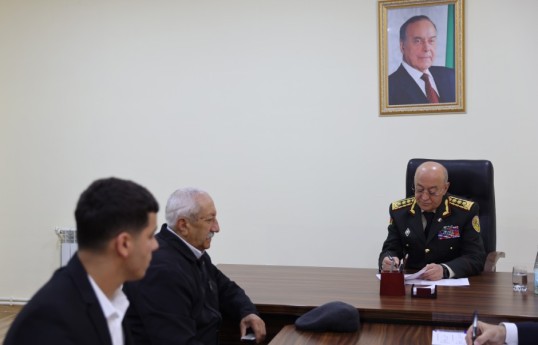 Kəmaləddin Heydərov Xankəndi şəhərində vətəndaşları qəbul edib