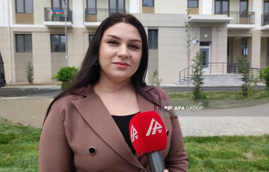 Ağdam sakini Pərvin Abışova