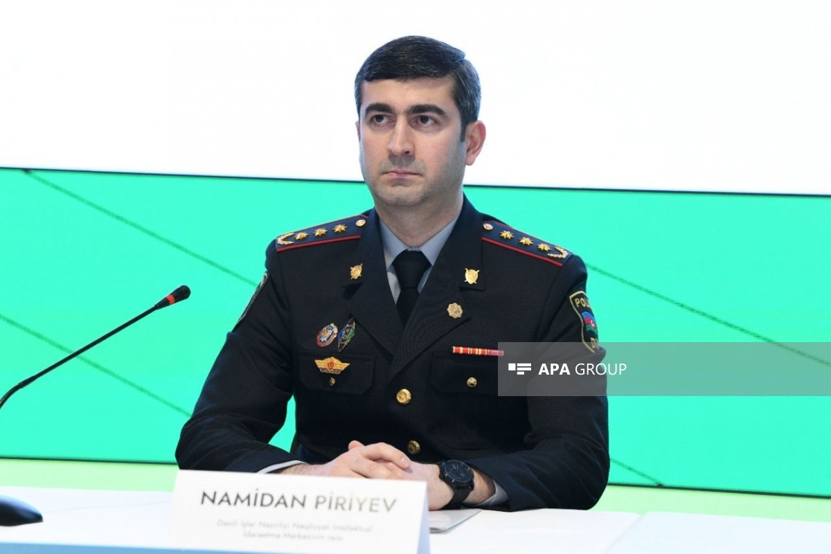DİN Nəqliyyatın İntellektual İdarəetmə Mərkəzinin rəisi Namidan Piriyev