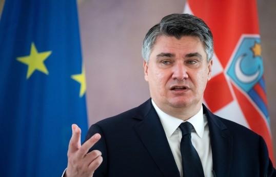 Xorvatiya Prezidenti Zoran Milanoviç