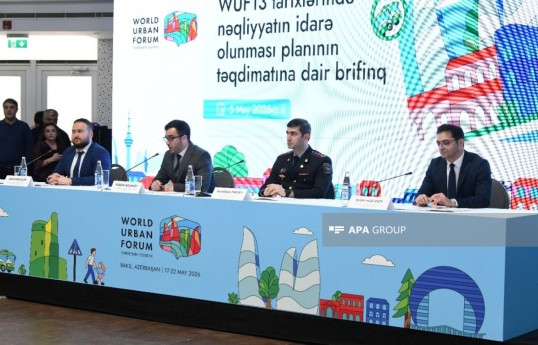 WUF13 zamanı nəqliyyat üçün əsas istifadə olunacaq obyektlər açıqlanıb
