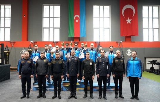 Polis əməkdaşları arasında silahsız özünümüdafiə üzrə çempionat keçirilib