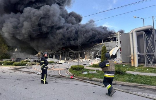 Rusiyanın Zaporojyeyə hava hücumu nəticəsində 12 nəfər ölüb