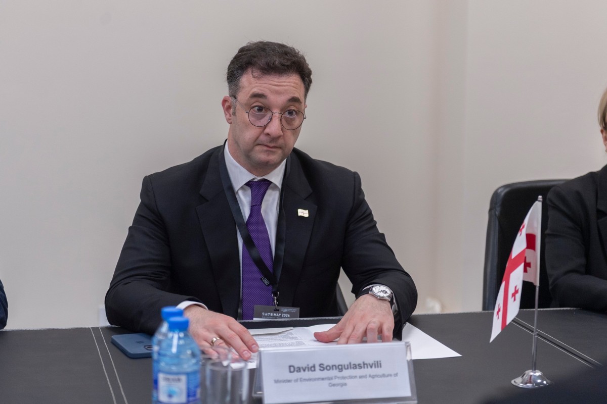 Gürcüstanın Ətraf Mühitin Mühafizəsi və Kənd Təsərrüfatı naziri David Songulashvili