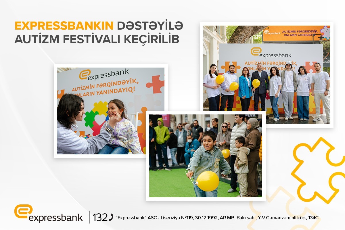 Expressbankın dəstəyilə VI Autizm Festivalı baş tutub - FOTO 