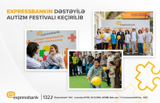 Expressbankın dəstəyilə VI Autizm Festivalı baş tutub - FOTO 