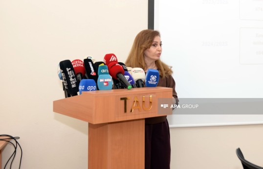 Türkiyə-Azərbaycan Universitetinin Tədris şöbəsinin müdiri Günel Teymurova
