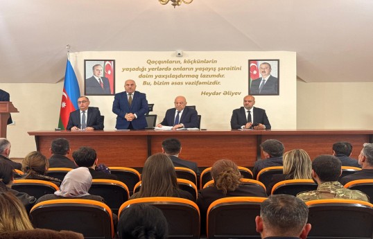 Xocavənd şəhəri və Qırmızı Bazar qəsəbəsi sakinləri mina təhlükəsi ilə bağlı maarifləndirilib