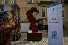 "Baku Steel Company" Xalça Festivalında polad sənətini təqdim edib - FOTO 