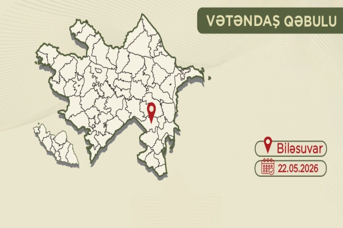 Səfərbərlik Xidmətinin rəisi Biləsuvarda vətəndaşları qəbul edəcək