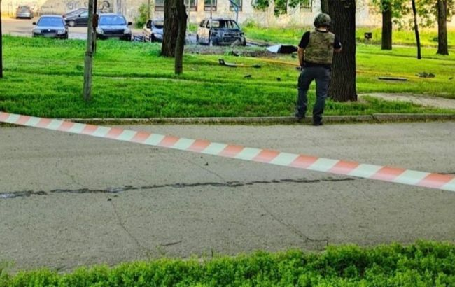 Dneprdə avtomobil partlayıb, yaralılar var