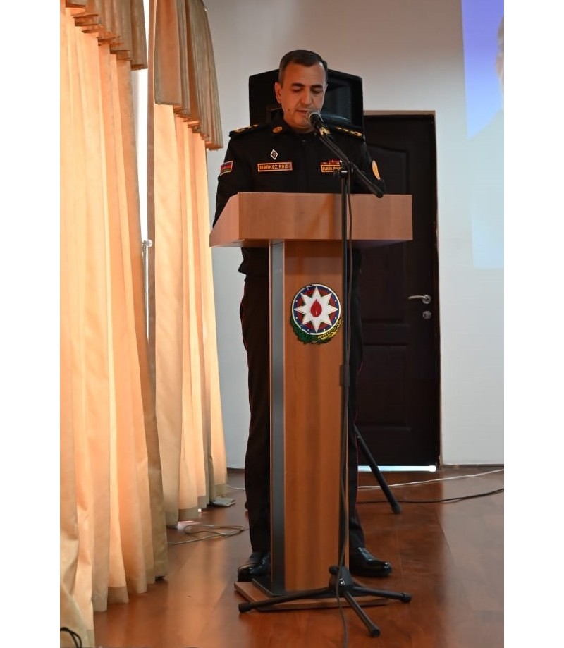 FHN-in Bakı Regional Mərkəzində Heydər Əliyevin anadan olmasının 103-cü ildönümünə həsr olunmuş tədbir keçirilib