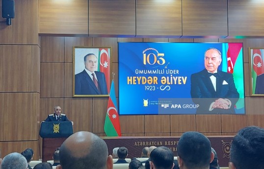 Baş Prokurorluqda Heydər Əliyevin anadan olmasının 103-cü ildönümü ilə bağlı tədbir keçirilib - FOTO 