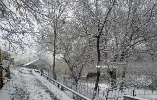 Şahdağ, Qrız və Xınalıqda qar yağır - FAKTİKİ HAVA 