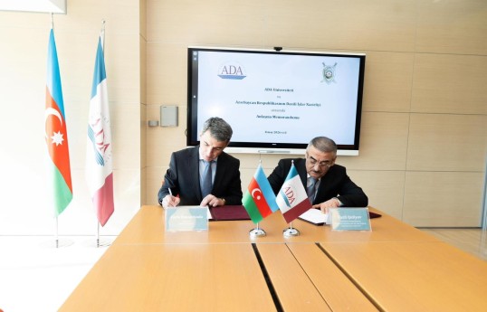 DİN və ADA Universiteti arasında memorandum imzalanıb
