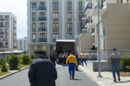 Növbəti köç karvanı Ağdam şəhərinə çatıb,  açarlar təqdim olunub- YENİLƏNİB 