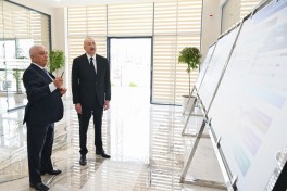Dövlət başçısı Cəbrayılda 330 kV-luq “Şəfəq” yarımstansiyasının açılışında iştirak edib - YENİLƏNİB  - FOTO 