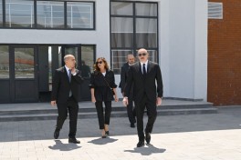 Prezident və birinci xanım Cəbrayılın Şükürbəyli kəndinin açılışında iştirak ediblər - YENİLƏNİB  - FOTO 