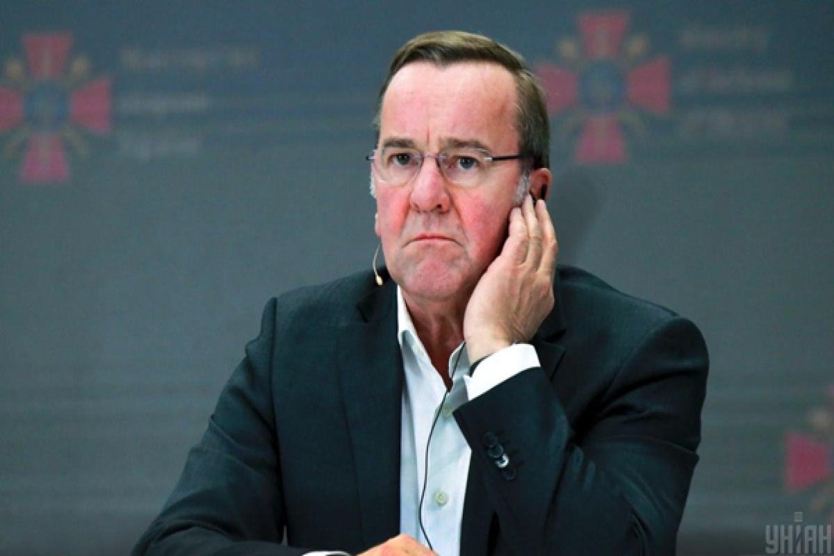 Almaniyanın müdafiə naziri Boris Pistorius