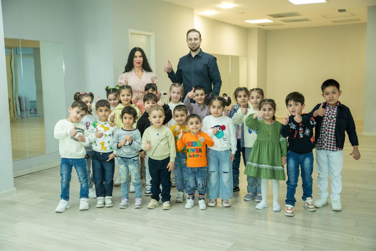 Uşaq evlərinin sakinləri üçün xüsusi rəqs məşğələləri keçirilib