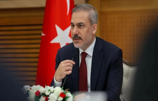 Türkiyənin xarici işlər naziri Hakan Fidan