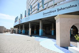 Prezident Bakı Olimpiya Stadionunda WUF13 ilə bağlı görülən işlərlə tanış olub - FOTO