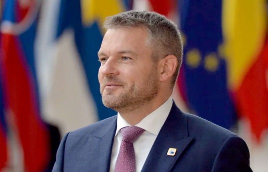 Slovakiya Prezidenti Peter Pelleqrini