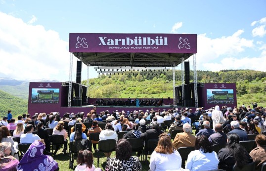 Şuşada “Xarıbülbül” IX Beynəlxalq Musiqi Festivalı keçirilir