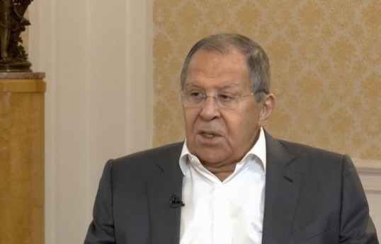 Rusiyanın xarici işlər Sergey Lavrov