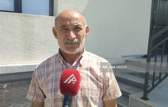 Şükürbəyli sakini: Kənddə bütün zəruri infrastruktur imkanları var