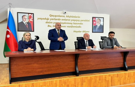 Xocalının bəzi kəndlərinin sakinləri mina təhlükəsi ilə bağlı maarifləndirilib
