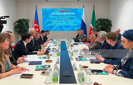 Azərbaycanla Tatarıstan arasında ikitərəfli əlaqələr müzakirə olunub - FOTO 