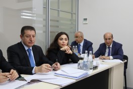 Zaur Mikayılov Naftalanda vətəndaşları qəbul edib