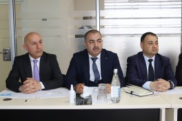 Zaur Mikayılov Naftalanda vətəndaşları qəbul edib