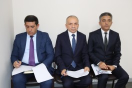 Zaur Mikayılov Naftalanda vətəndaşları qəbul edib