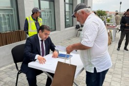 Növbəti köç karvanı Cəbrayılın Şükürbəyli kəndinə çatıb, açarlar təqdim olunub - YENİLƏNİB  - FOTO 