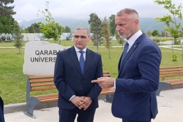 Slovakiya parlamentinin sədri Xankəndidə yenidənqurma işləri ilə tanış olub - FOTO 