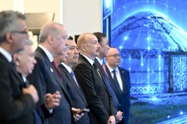 TDT liderləri Türk Sivilizasiyası Mərkəzinin təməlqoyma mərasimində iştirak ediblər