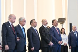 TDT liderləri Türk Sivilizasiyası Mərkəzinin təməlqoyma mərasimində iştirak ediblər