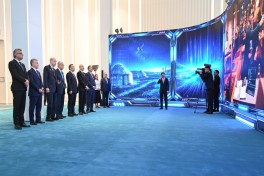 TDT liderləri Türk Sivilizasiyası Mərkəzinin təməlqoyma mərasimində iştirak ediblər