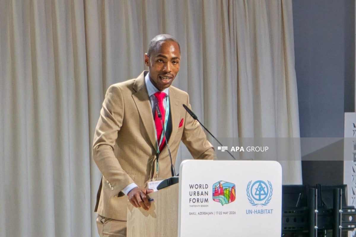 UN-Habitat Gənclər Məsləhət Şurasının üzvü və “Young Africans for Sustainable Africa” təşkilatının icraçı direktoru Jonathan Some