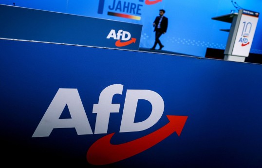 Almaniyada AfD partiyasının reytinqi rekord həddə çatıb