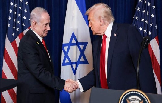 Tramp Netanyahu ilə İran ətrafında baş verən məsələləri müzakirə edib