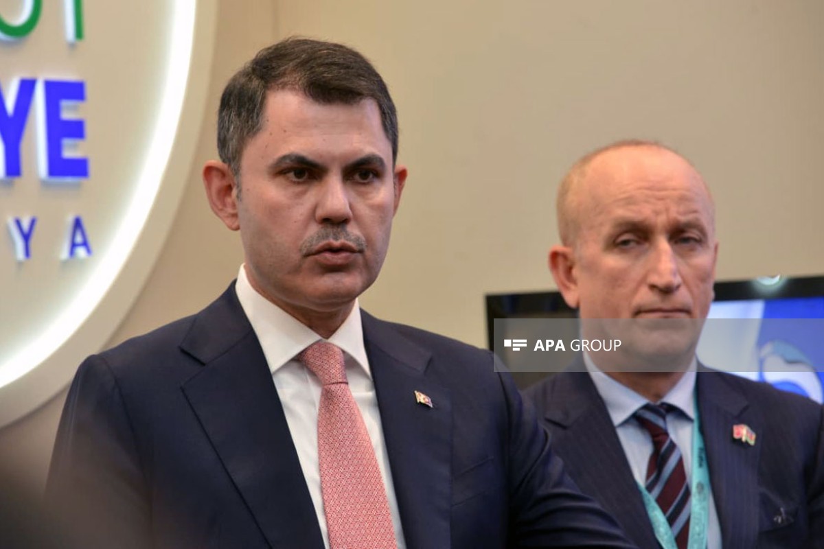 Türkiyənin ətraf mühit, şəhərsalma və iqlim dəyişikliyi naziri Murat Kurum