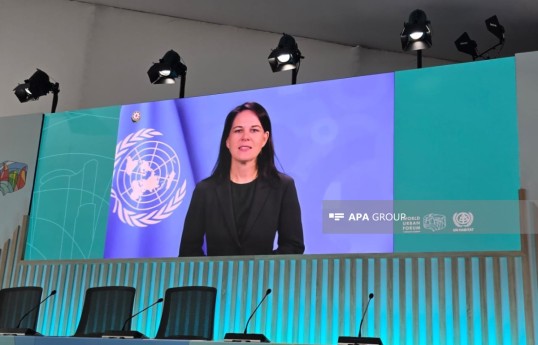 BMT-nin Baş Assambleyasının Prezidenti Annalena Baerbock