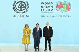 Bakıda WUF13-ün açılış mərasimi keçirilib, Prezident İlham Əliyev tədbirdə çıxış edib - VİDEO  - YENİLƏNİB-3 