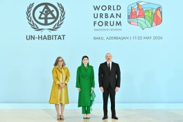 Bakıda WUF13-ün açılış mərasimi keçirilib, Prezident İlham Əliyev tədbirdə çıxış edib - VİDEO  - YENİLƏNİB-3 