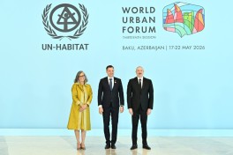 Bakıda WUF13-ün açılış mərasimi keçirilib, Prezident İlham Əliyev tədbirdə çıxış edib - VİDEO  - YENİLƏNİB-3 
