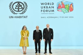 Bakıda WUF13-ün açılış mərasimi keçirilib, Prezident İlham Əliyev tədbirdə çıxış edib - VİDEO  - YENİLƏNİB-3 