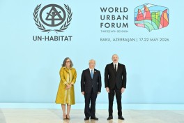 Bakıda WUF13-ün açılış mərasimi keçirilib, Prezident İlham Əliyev tədbirdə çıxış edib - VİDEO  - YENİLƏNİB-3 